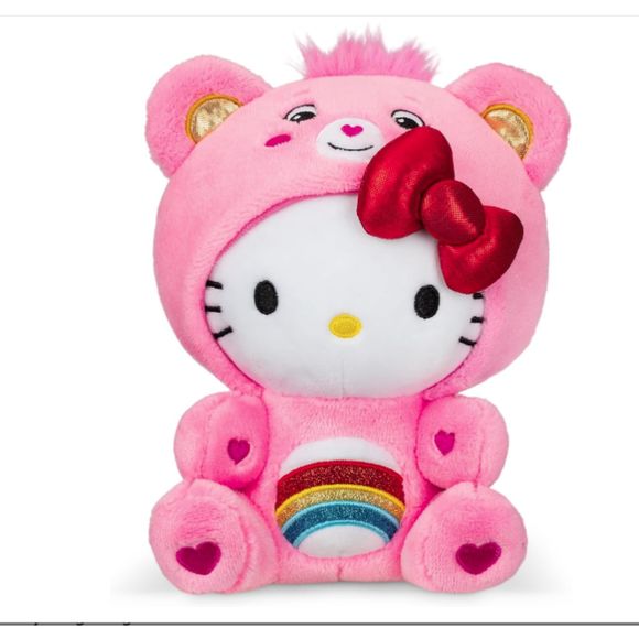 Sanrio Hello Kitty Dressed As Cheer Bear Care Bear Plush - Picture 2 of 6